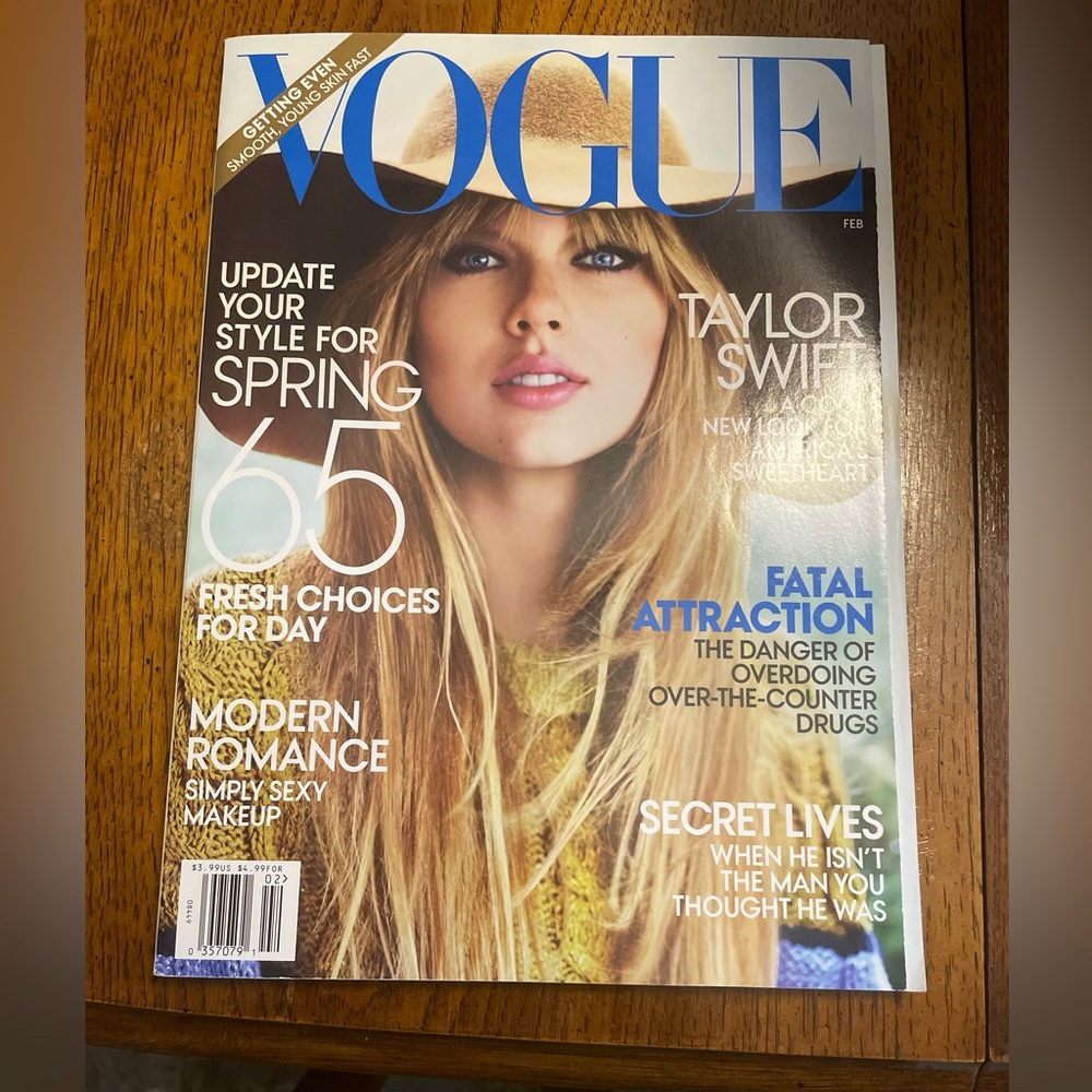 Taylor Swift Vogue 2012 magazine